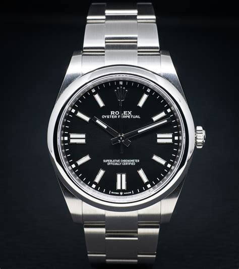 rolex oyster perpetual acero 41mm.